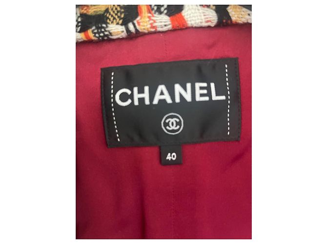Chaqueta de tweed Chanel 2023 Runway 40 Multicolor - vista 6
