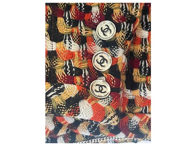 Chaqueta de tweed Chanel 2023 Runway 40 Multicolor - vista 7
