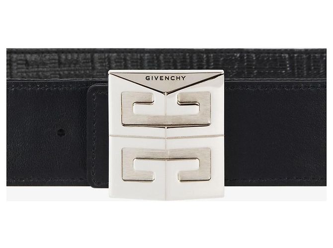 GIVENCHY REVERSIBLE LEATHER BELT WITH 4G BUCKLE. - view 10