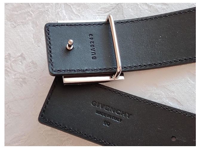GIVENCHY REVERSIBLE LEATHER BELT WITH 4G BUCKLE. - view 4
