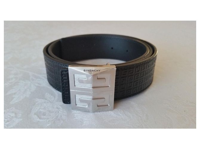 GIVENCHY REVERSIBLE LEATHER BELT WITH 4G BUCKLE. - view 5