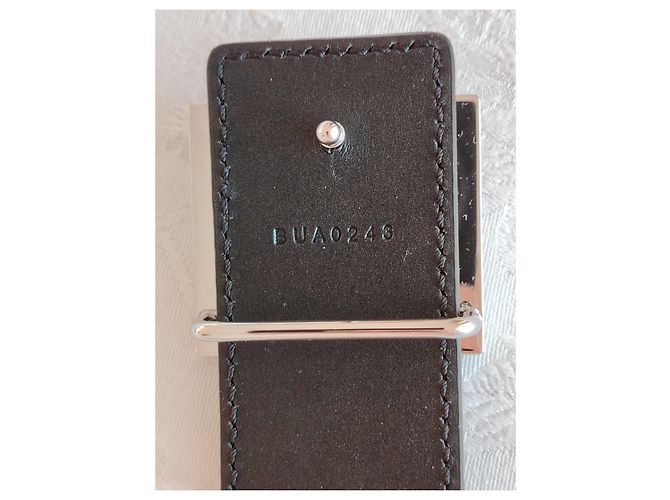 GIVENCHY REVERSIBLE LEATHER BELT WITH 4G BUCKLE. - view 6