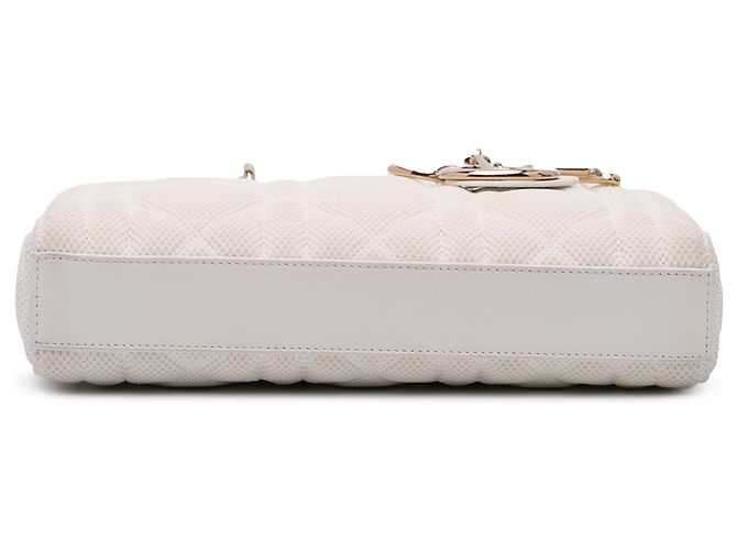 Dior Weiß Mittel Technischer Stoff Macrocannage Lady D Joy - Ansicht 3