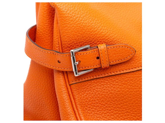 Hermès Arancione Togo Atlas 42 - vista 8