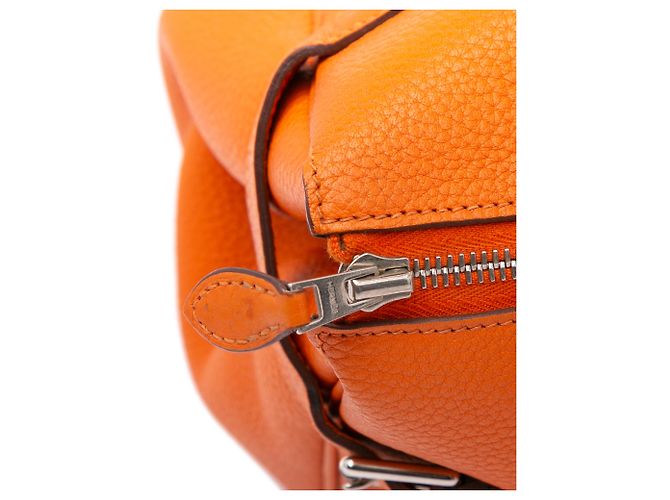 Hermès Arancione Togo Atlas 42 - vista 9