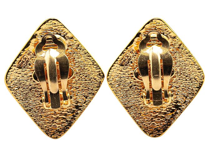 Orecchini a clip in oro placcato CC di Chanel D'oro - vista 2