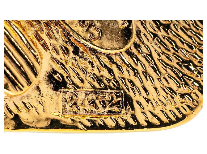 Orecchini a clip in oro placcato CC di Chanel D'oro - vista 4