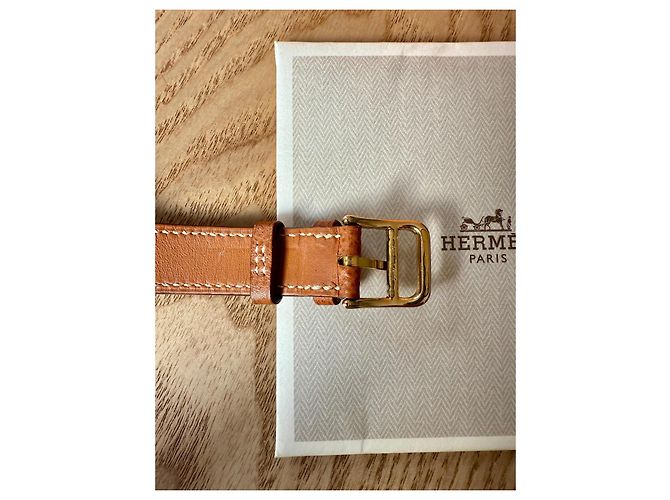 Hermès Heure H Uhr gold 25mm camel Kamel - Ansicht 11