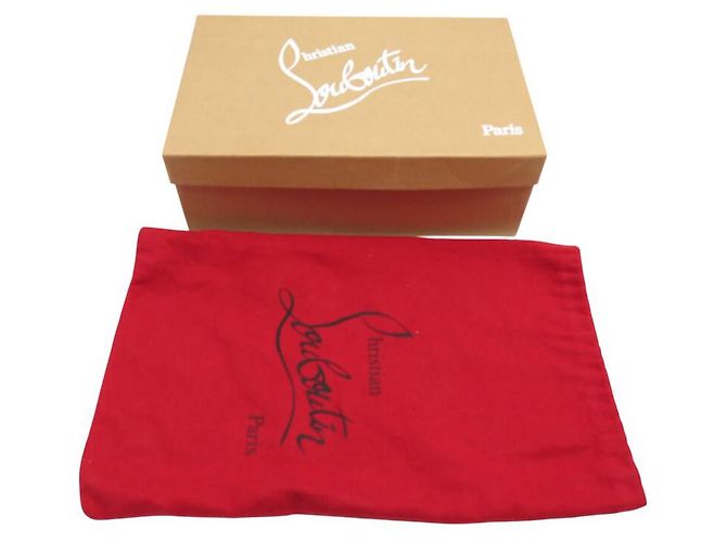 CHRISTIAN LOUBOUTIN SIMPLE PUMP 39.5 SILBER PYTHON BOX SCHUHE - Ansicht 14