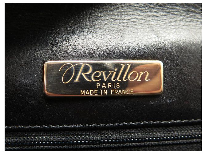 NEU VINTAGE REVILLON HANDTASCHE RABAT LEDER CHEVRON SCHULTERTASCHE - Ansicht 10