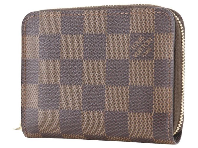 Monedero Zippy Louis Vuitton Castaño - vista 2