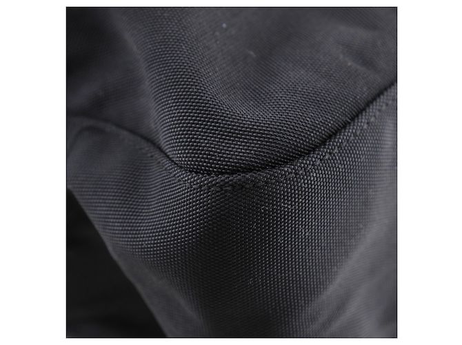 Borsa a spalla in nylon nero Gucci - vista 4