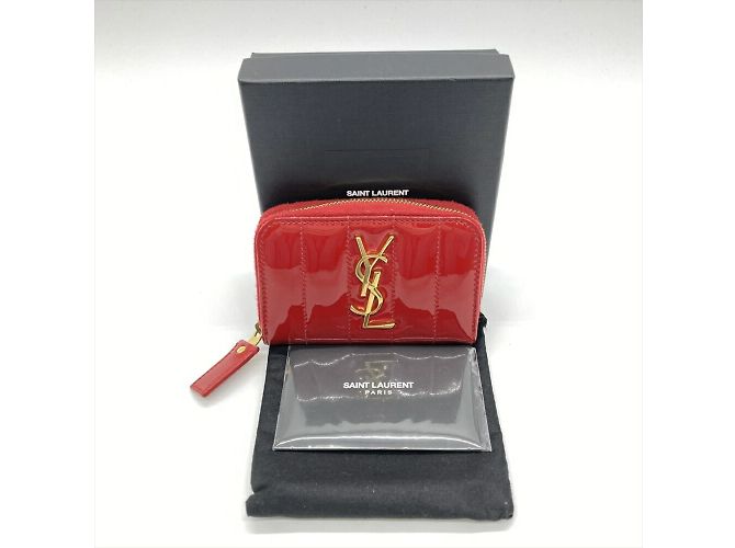 Monedero Saint Laurent YSL en rojo Roja - vista 6