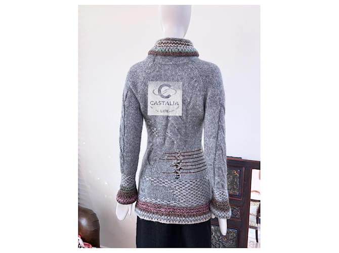 Chanel Neue Paris / Byzance Laufsteg-Pullover 36 FR Mehrfarben - Ansicht 10