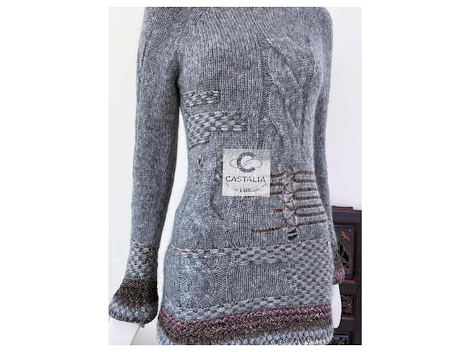 Chanel Neue Paris / Byzance Laufsteg-Pullover 36 FR Mehrfarben - Ansicht 11