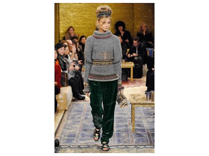 Chanel Neue Paris / Byzance Laufsteg-Pullover 36 FR Mehrfarben - Ansicht 3