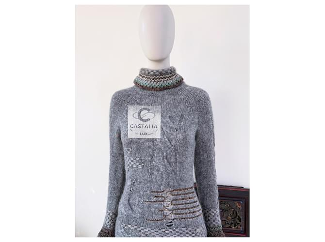 Chanel Neue Paris / Byzance Laufsteg-Pullover 36 FR Mehrfarben - Ansicht 4