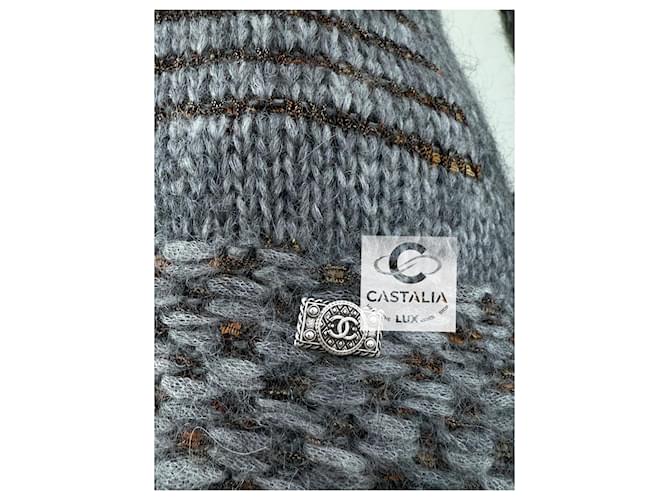 Chanel Neue Paris / Byzance Laufsteg-Pullover 36 FR Mehrfarben - Ansicht 7