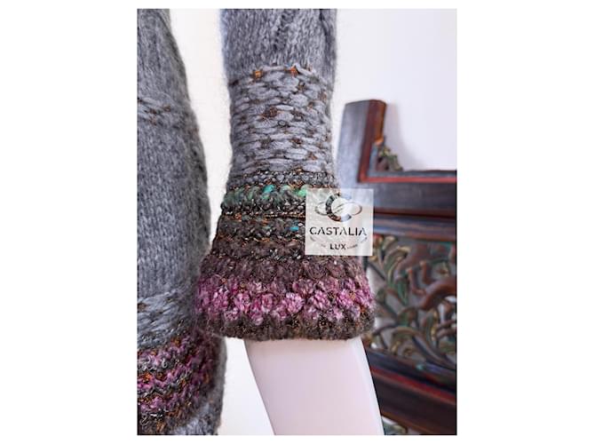 Chanel Neue Paris / Byzance Laufsteg-Pullover 36 FR Mehrfarben - Ansicht 8