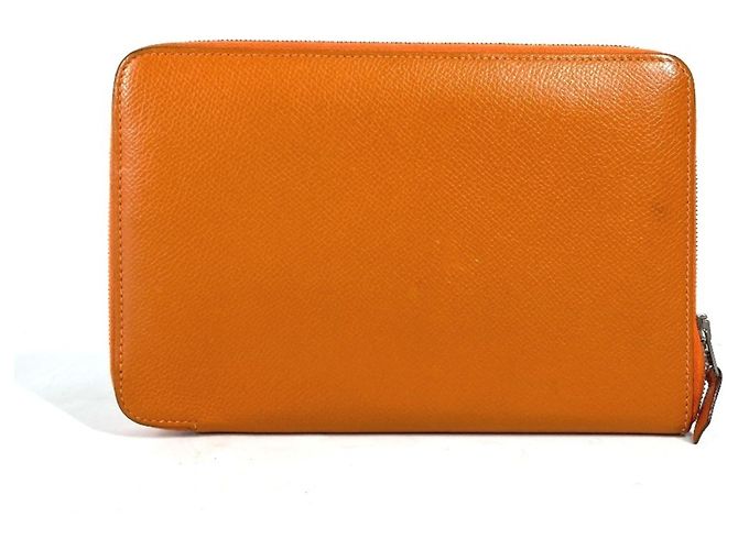 Hermès Hermes Azap Integral Langbörse Orange - Ansicht 2