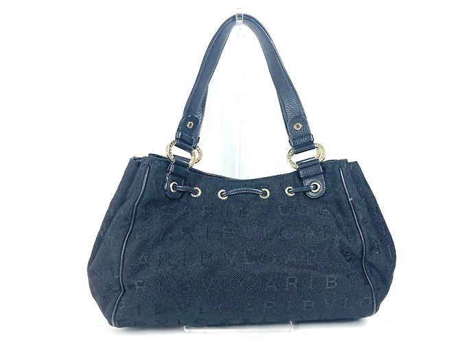 Bulgari Borsa a spalla Bvlgari Logomania Nero - vista 2