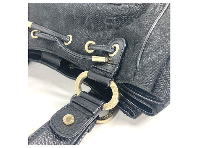 Bulgari Borsa a spalla Bvlgari Logomania Nero - vista 9