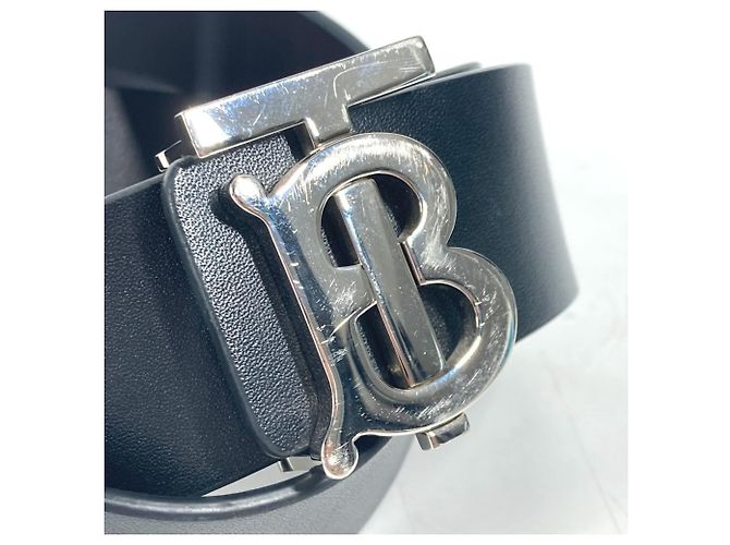Burberry TB Logo Leather Men's Belt - view 6