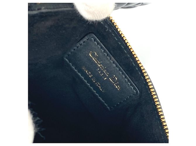 Borsa 2WAY Toujour Medium Tote di Christian Dior M2821OSHJ Nero - vista 13