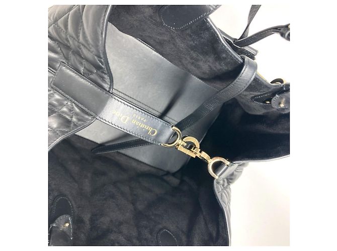 Borsa 2WAY Toujour Medium Tote di Christian Dior M2821OSHJ Nero - vista 14