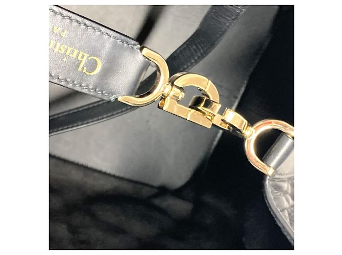 Borsa 2WAY Toujour Medium Tote di Christian Dior M2821OSHJ Nero - vista 16
