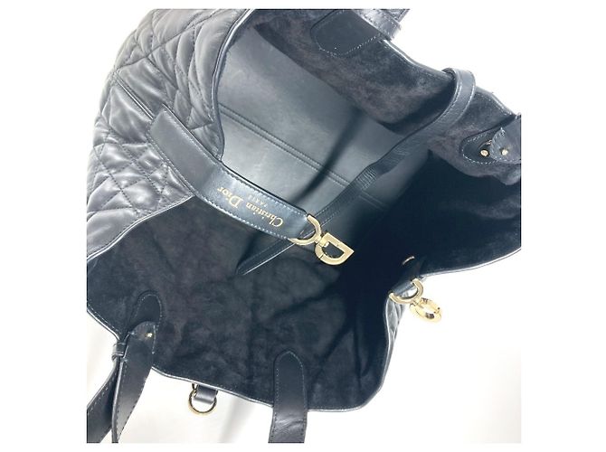Borsa 2WAY Toujour Medium Tote di Christian Dior M2821OSHJ Nero - vista 17