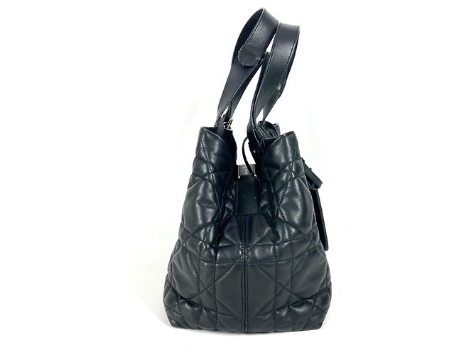 Borsa 2WAY Toujour Medium Tote di Christian Dior M2821OSHJ Nero - vista 3