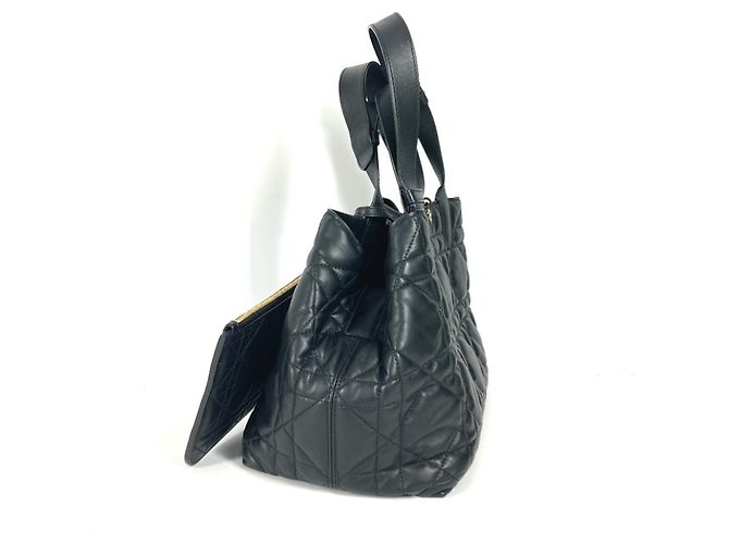Borsa 2WAY Toujour Medium Tote di Christian Dior M2821OSHJ Nero - vista 4