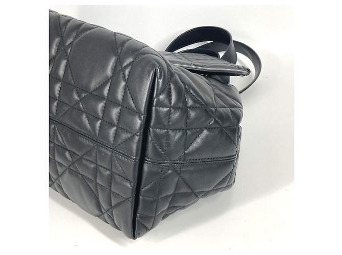 Borsa 2WAY Toujour Medium Tote di Christian Dior M2821OSHJ Nero - vista 7