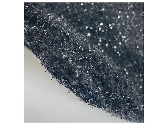 Chanel schwarze Tweed-Tote - Ansicht 9