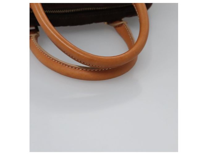 Céline Bolsa de mão em lona Macadam Celine C marrom dourado Auth mr1094 - vista 7