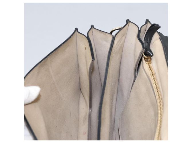 Chloé Borsa a Spalla Chloe Fay in Pelle Scamosciata Nera Auth KD130 Nero - vista 22