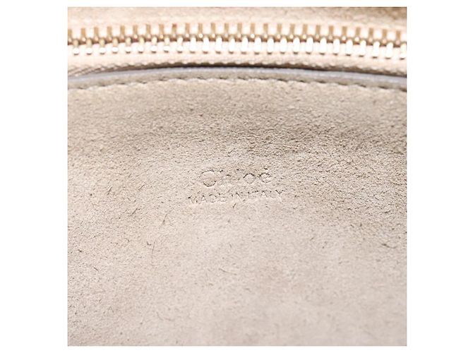 Chloé Borsa a Spalla Chloe Fay in Pelle Scamosciata Nera Auth KD130 Nero - vista 23