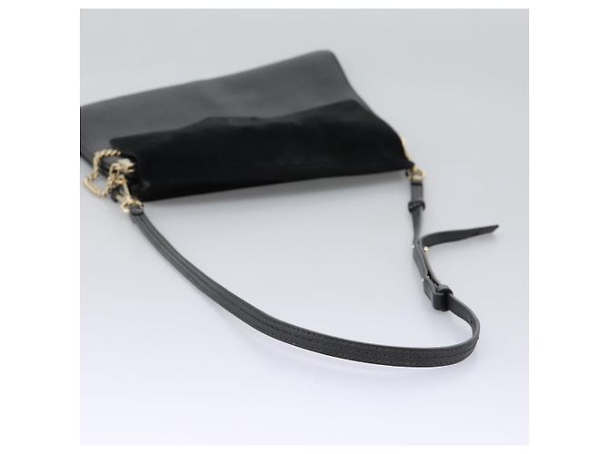 Chloé Borsa a Spalla Chloe Fay in Pelle Scamosciata Nera Auth KD130 Nero - vista 7
