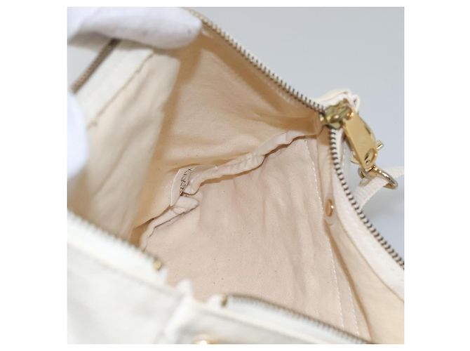 Borsa a spalla Burberry Blue Label in tela beige Auth ti2861 - vista 17