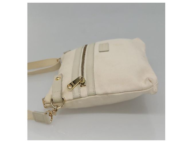 Borsa a spalla Burberry Blue Label in tela beige Auth ti2861 - vista 4