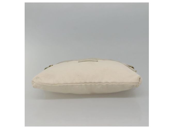 Borsa a spalla Burberry Blue Label in tela beige Auth ti2861 - vista 5