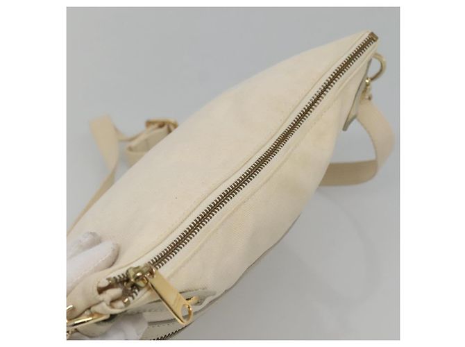 Borsa a spalla Burberry Blue Label in tela beige Auth ti2861 - vista 6