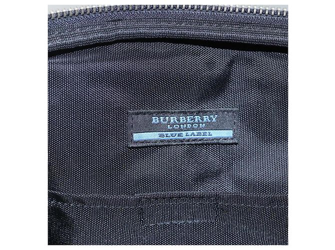Borsa a mano in tela blu navy Burberry Blue Label Auth ti2805 - Ansicht 10