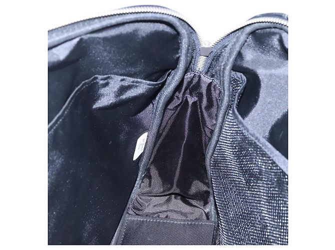 Borsa a mano in tela blu navy Burberry Blue Label Auth ti2805 - Ansicht 19