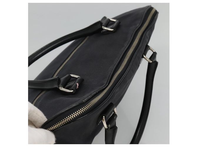 Borsa a mano in tela blu navy Burberry Blue Label Auth ti2805 - Ansicht 6