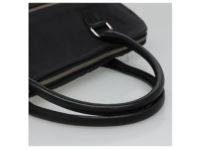 Borsa a mano in tela blu navy Burberry Blue Label Auth ti2805 - Ansicht 7