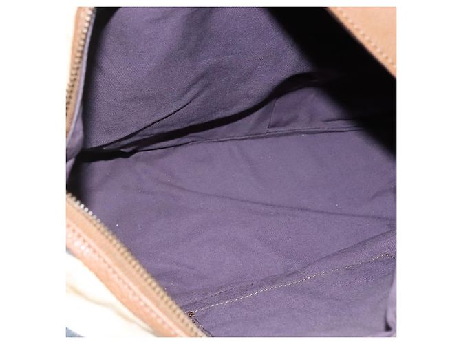 Borsa a spalla Burberry Blue Label in tela blu navy Auth ti2862 - vista 12