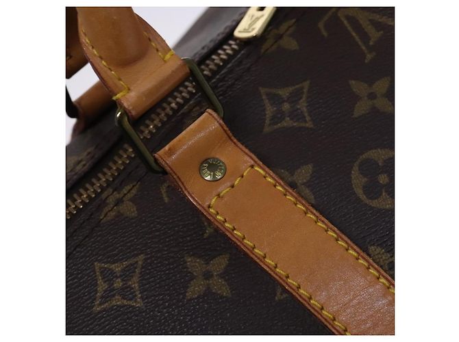 LOUIS VUITTON Monogram Keepall 60 Borsa Boston M41422 LV Auth 113321 Monogramma - vista 10