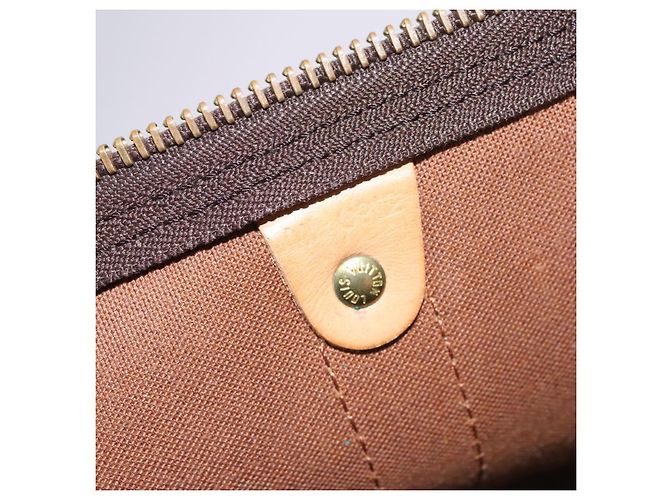 LOUIS VUITTON Monogram Keepall 60 Borsa Boston M41422 LV Auth 113321 Monogramma - vista 12